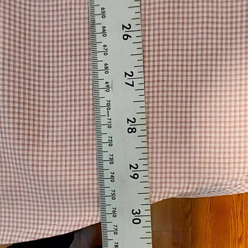 J Crew Mens Red Check Shirt 80